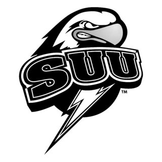 Southern Utah Thunderbirds Logo Black and White
