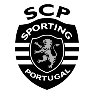 Sporting Clube de Portugal Logo Black and White