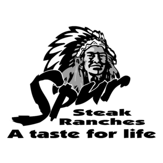 Spur Logo Black and White