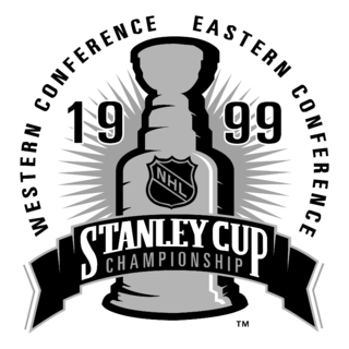 Stanley Cup 1999 Logo Black and White