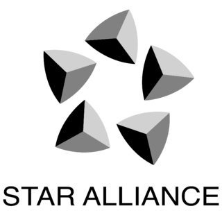 Star Alliance Logo Black and White