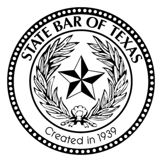 State Bar of Texas Logo Black and White