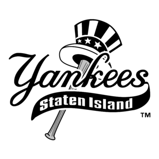 Staten Island Yankees Logo Black and White