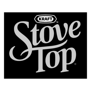 Stove Top Logo Black and White