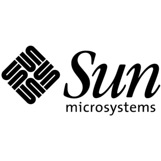 Sun Microsystems Logo Black and White