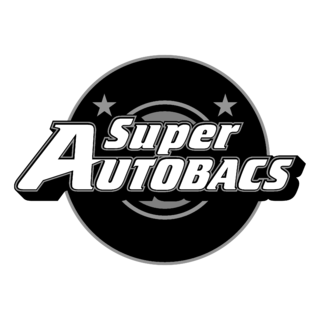 Super Autobacs Logo Black and White
