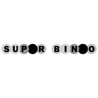 Super Bingo Logo Black and White
