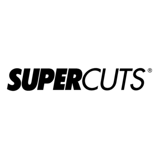 Super Cuts Logo Black and White