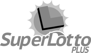Superlotto Plus Logo Black and White