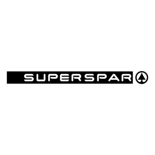Superspar Logo Black and White