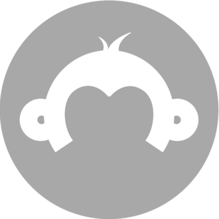 SurveyMonkey Icon Logo Black and White