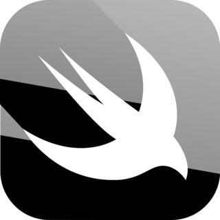 Swift Logo Black and White