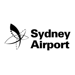 Sydney Airport Logo Black and White