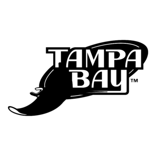 Tampa Bay Devil Rays Logo Black and White