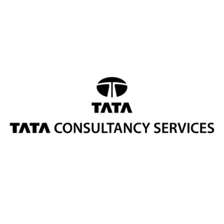 TATA Consultancy Services Logo Black and White