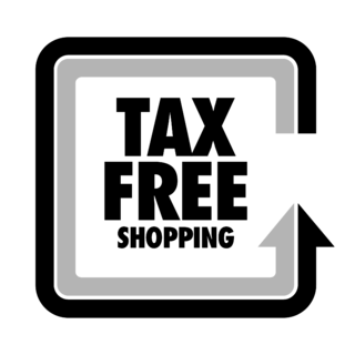 Tax Free Shopping Logo Black and White (1)