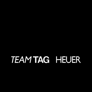 Team TAG Heuer Logo Black and White