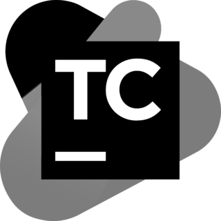 TeamCity Icon Logo Black and White
