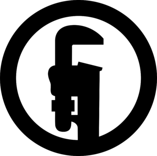 Technic Launcher Logo Black and White