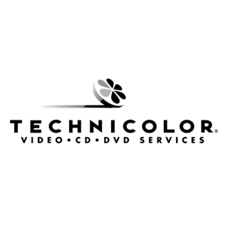 Technicolor Logo Black and White