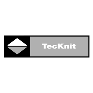 TecKnit Logo Black and White