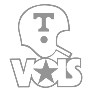Tennessee Vols Logo Black and White (4)