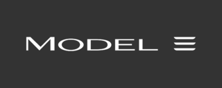 Tesla Model Logo PNG