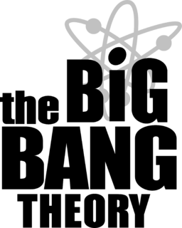 The Big Bang Theory Logo Black and White