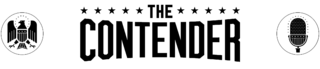 The Contender Logo Black and White
