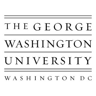 The George Washington University Logo Black and White (1)