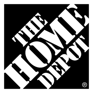 The Home Depot Logo Black and White
