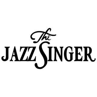 The Jazz Singer Logo Black and White