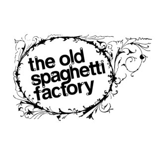 The Old Spaghetti Factory Logo Black and White