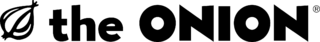 The Onion Logo Black and White