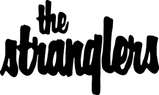 The Stranglers 1977 Logo Black and White