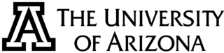 The University of Arizona Logo Black and White