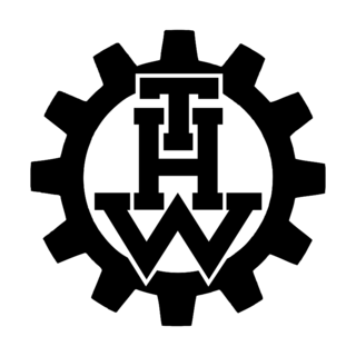 THW Logo Black and White