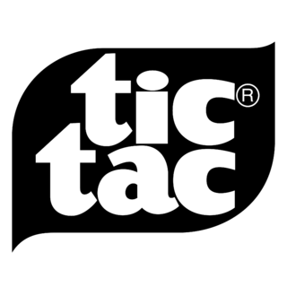 Tic Tac Logo Black and White