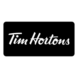 Tim Hortons Logo Black and White