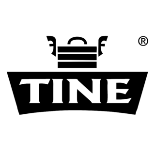 Tine Logo Black and White