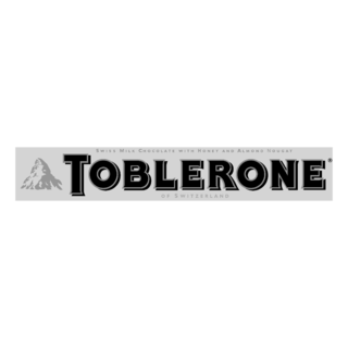 Toblerone Logo Black and White