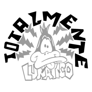 Totalmente Lunatico Logo Black and White