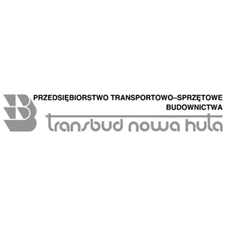 Transbud Nowa Huta Logo Black and White