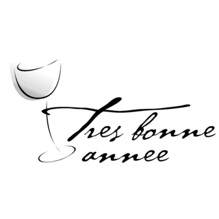 Tre’s Bonne Anne’e Logo Black and White