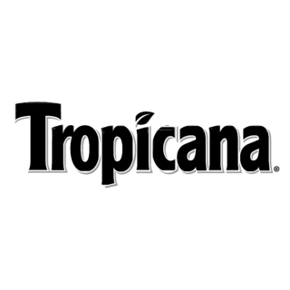 Tropicana Logo Black and White