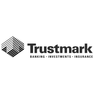 Trustmark National Bank Logo Black and White