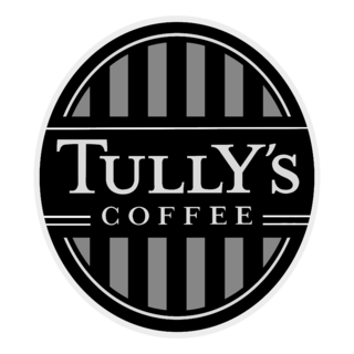 Tully’s Coffee Logo Black and White