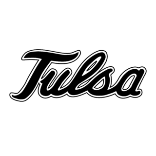 Tulsa Golden Hurricane Logo Black and White