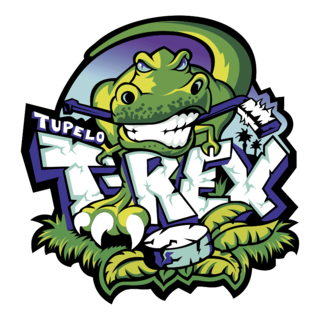 Tupelo T Rex Logo PNG