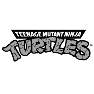 Turtles Logo Black and White